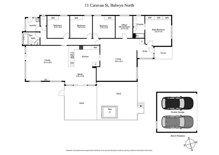 Floorplan of Homely house listing, 11 Caravan Street, Balwyn VIC 3103