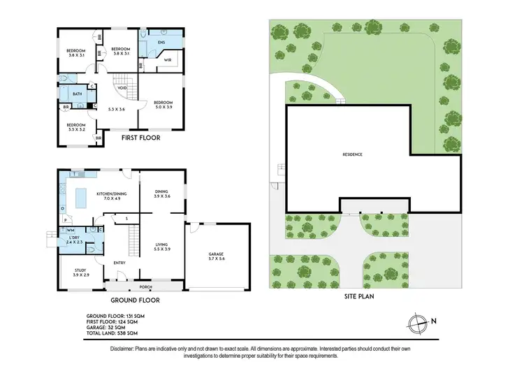 Floorplan of Homely house listing, 5 Whyte Street, Brighton VIC 3186