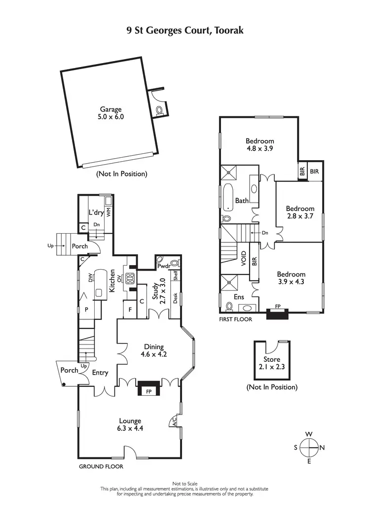 Floorplan of Homely house listing, 9 St Georges Court, Toorak VIC 3142