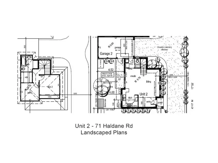 Floorplan of Homely townhouse listing, 2/71 Haldane Road, Niddrie VIC 3042