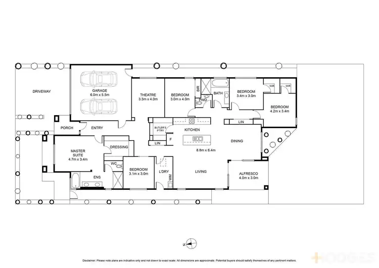 Floorplan of Homely house listing, 14 Centurian Street, Ocean Grove VIC 3226