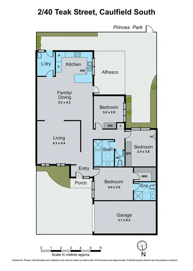 Floorplan of Homely unit listing, 2/40 Teak Street, Caulfield South VIC 3162