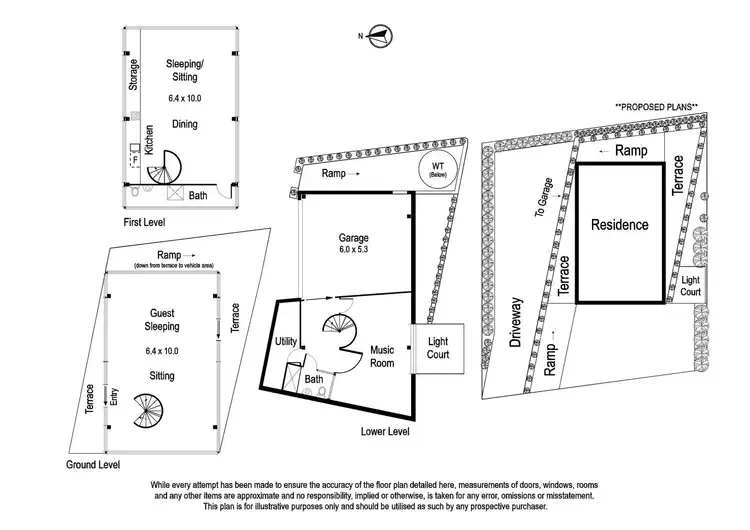Floorplan of Homely house listing, 6 Athelstane Grove, Ivanhoe VIC 3079