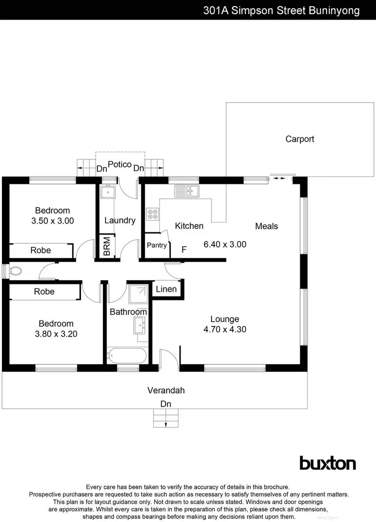 Floorplan of Homely house listing, 301A Simpson Street, Buninyong VIC 3357