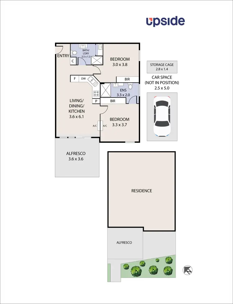 Floorplan of Homely unit listing, 10/35 Como Parade, Mentone VIC 3194