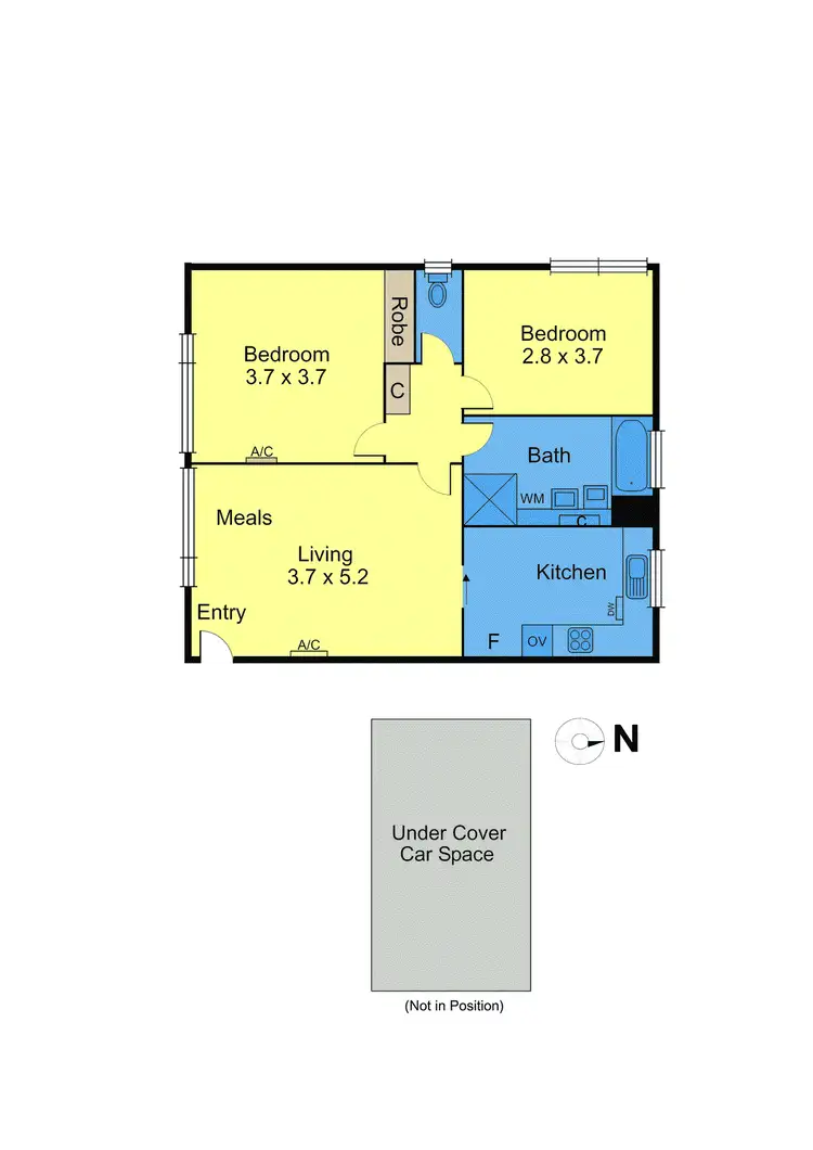 Floorplan of Homely apartment listing, 14/59 Riversdale Road, Hawthorn VIC 3122