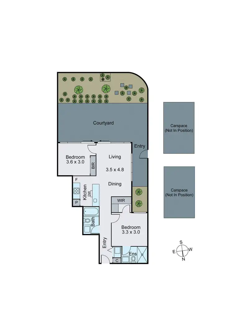 Floorplan of Homely apartment listing, 4/1457 High Street, Glen Iris VIC 3146