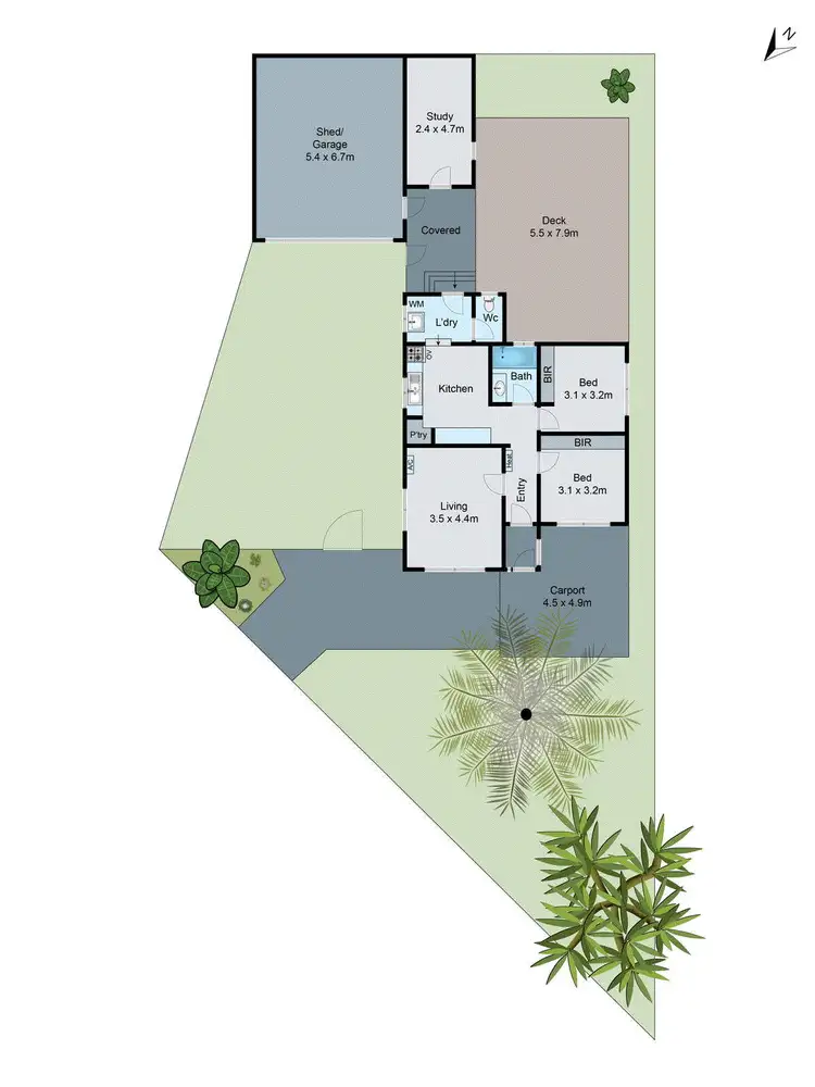 Floorplan of Homely house listing, 18A Temple Street, Ashwood VIC 3147