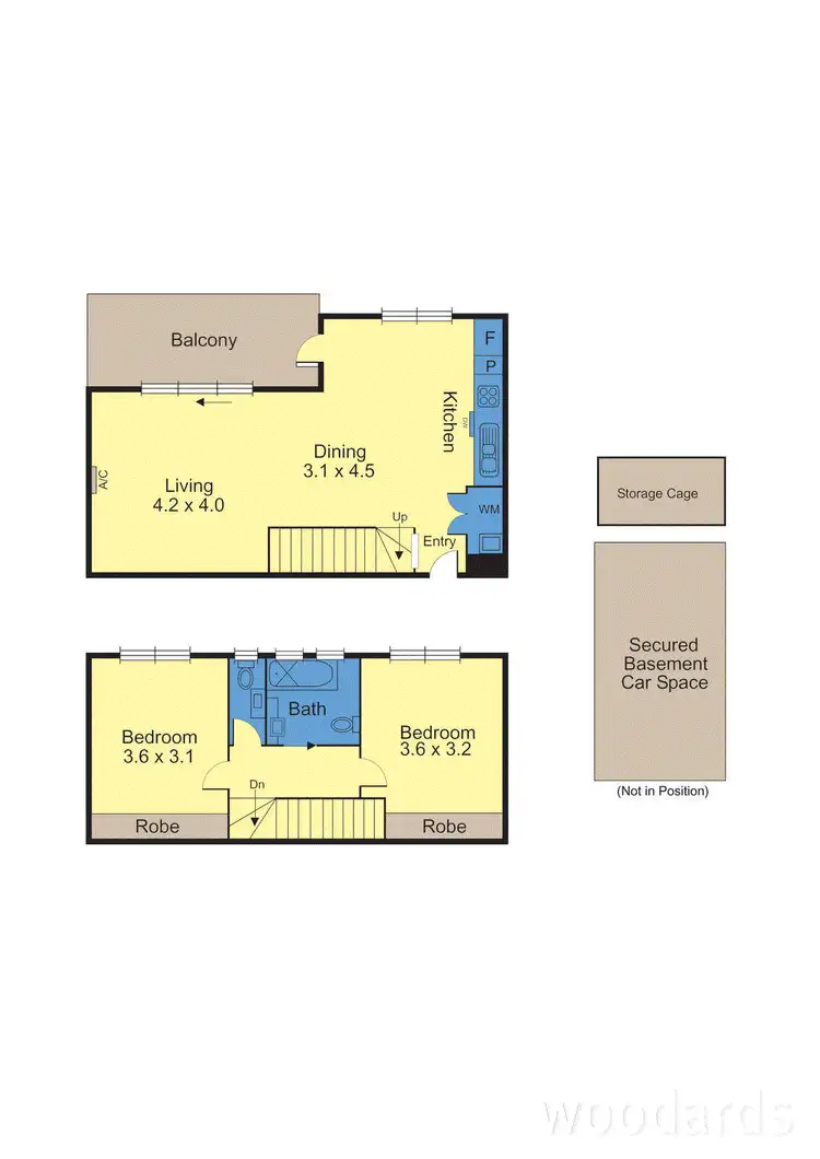 Floorplan of Homely apartment listing, 12/15 Truganini Road, Carnegie VIC 3163