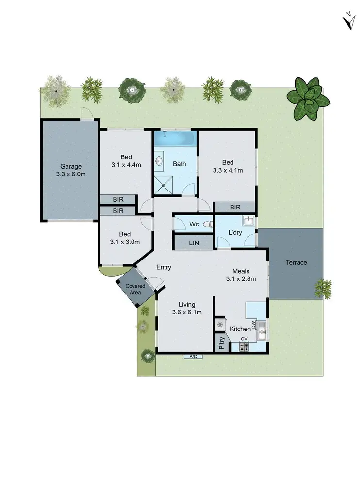 Floorplan of Homely unit listing, 4/10-12 Manoon Road, Clayton South VIC 3169