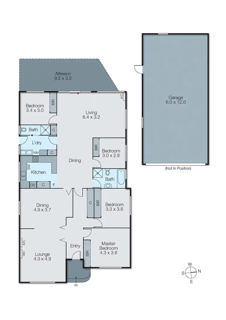 Floorplan of Homely house listing, 21 Darling Street, Hughesdale VIC 3166