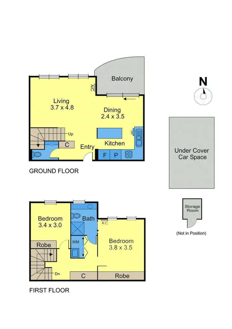 Floorplan of Homely unit listing, 3/14 Anderson Street, Templestowe VIC 3106