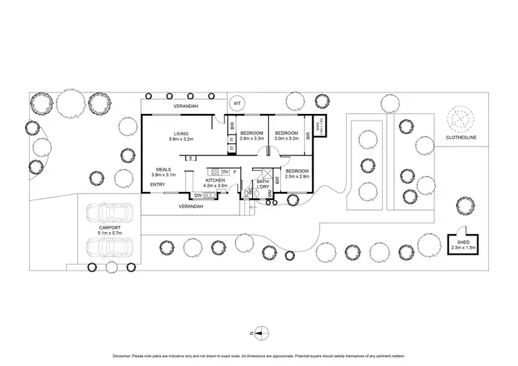 Floorplan of Homely house listing, 224 Thacker Street, Ocean Grove VIC 3226