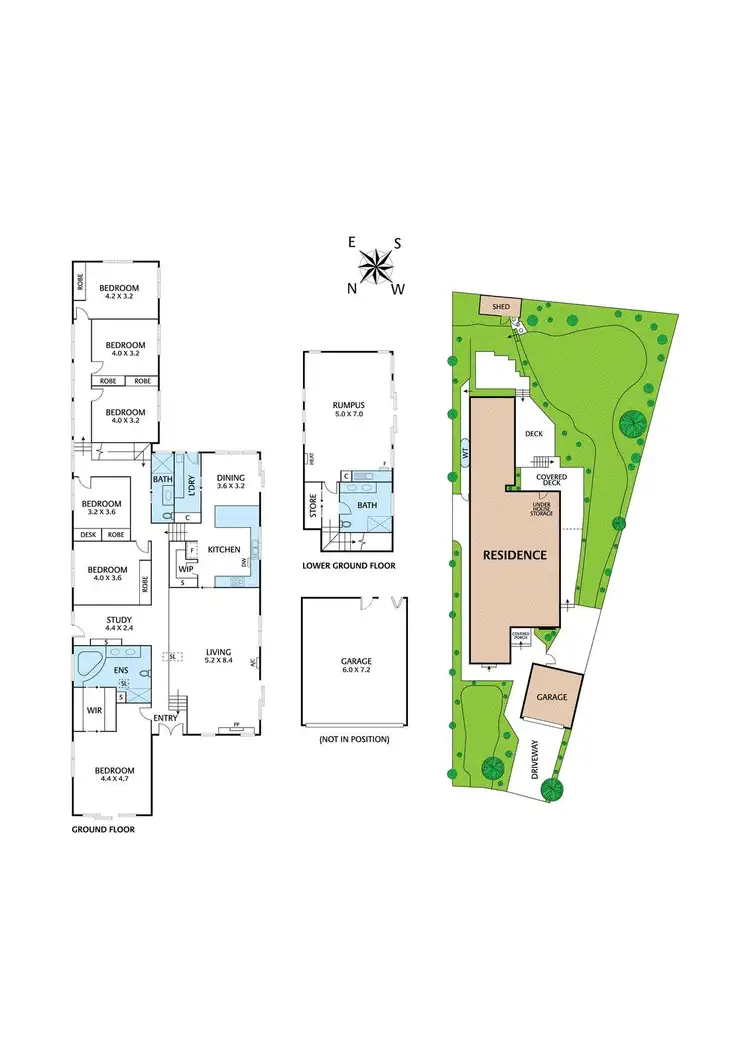 Floorplan of Homely house listing, 18 Dandallo Drive, Eltham VIC 3095