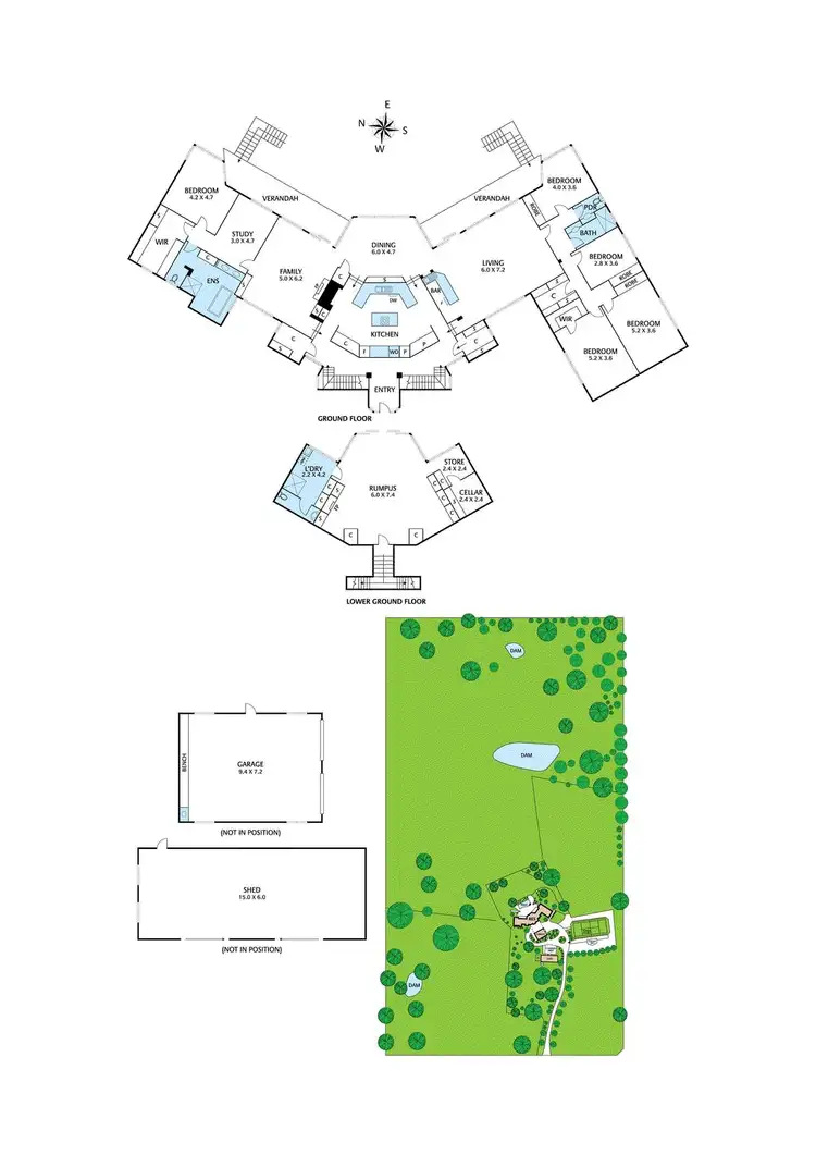 Floorplan of Homely house listing, 330 Kangaroo Ground-St Andrews Road, Panton Hill VIC 3759