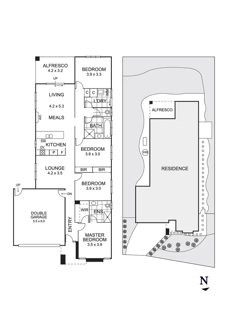 Floorplan of Homely house listing, 9 Williamsbrook Avenue, Doreen VIC 3754