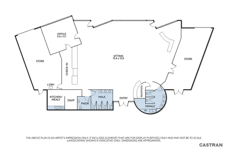 Floorplan of Homely rural property listing, 7799 Great Alpine Road "Hotham Airport", Cobungra VIC 3898