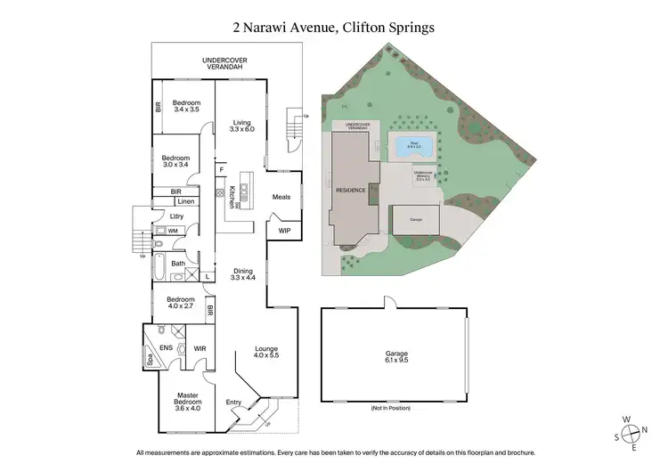 Floorplan of Homely house listing, 2 Narawi Avenue, Clifton Springs VIC 3222