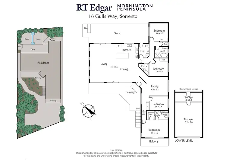 Floorplan of Homely house listing, 16 Gulls Way, Sorrento VIC 3943