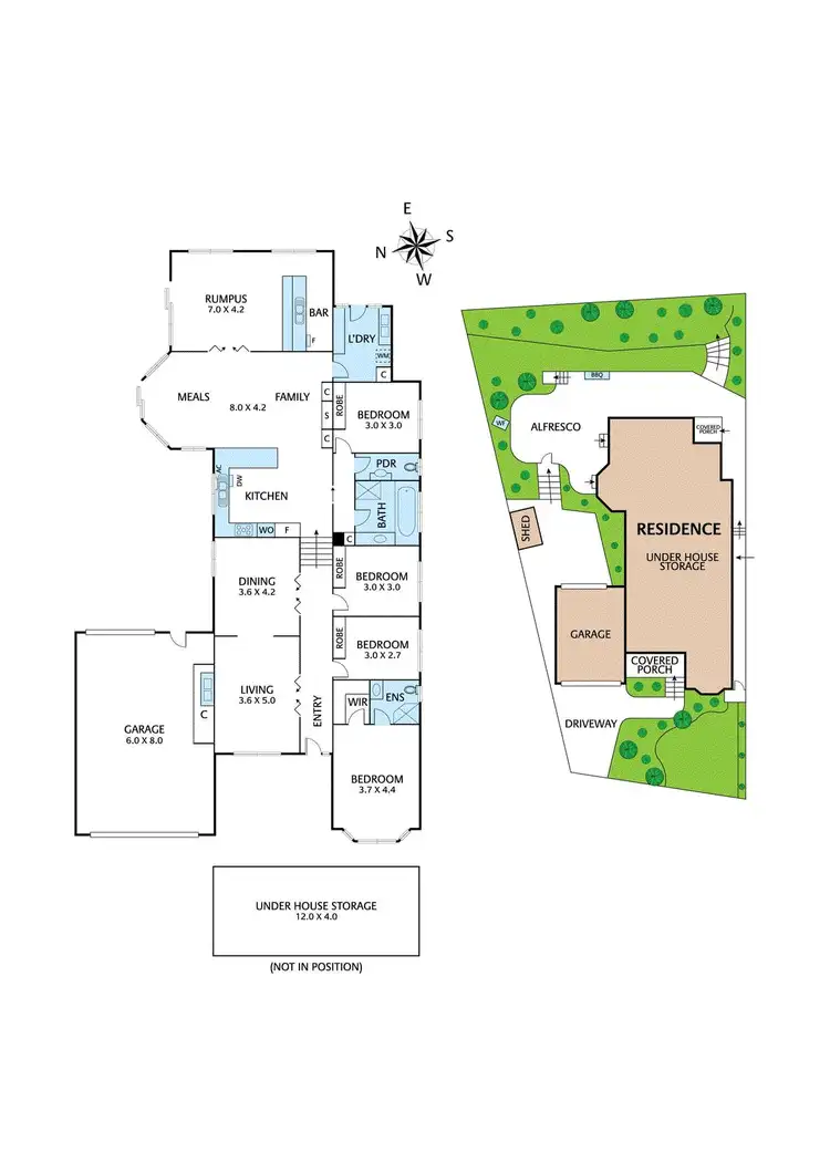 Floorplan of Homely house listing, 1/19 Juane Park Drive, Diamond Creek VIC 3089