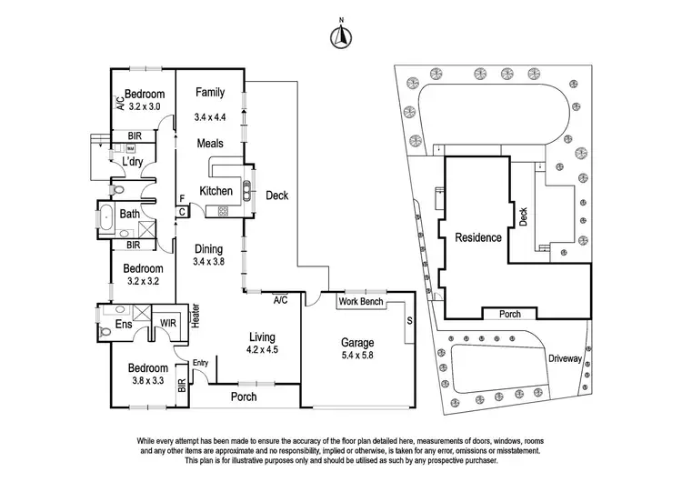 Floorplan of Homely house listing, 4 Casey Crescent, Viewbank VIC 3084