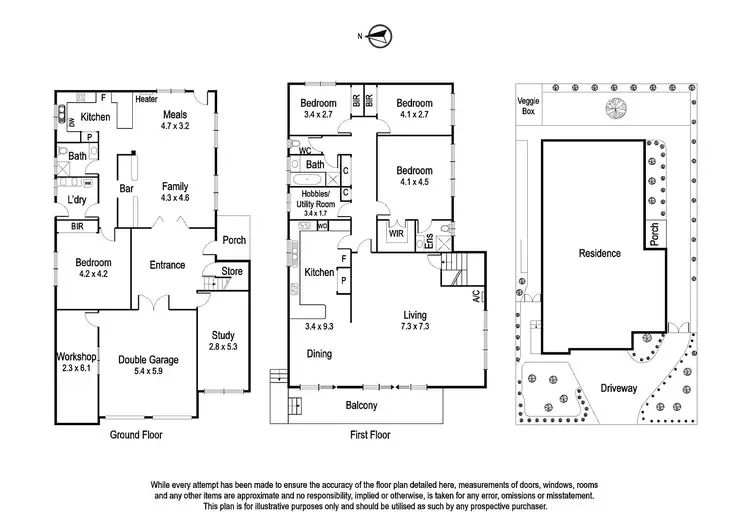 Floorplan of Homely house listing, 4 Moran Street, Viewbank VIC 3084