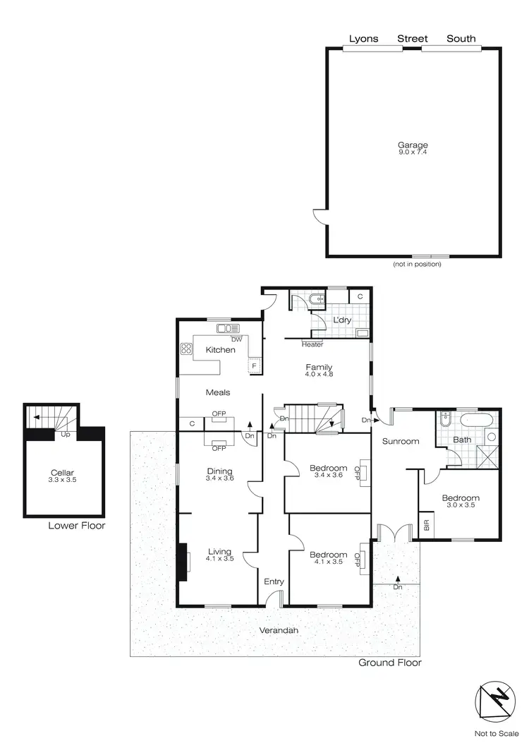 Floorplan of Homely house listing, 301 Skipton Street, Ballarat Central VIC 3350