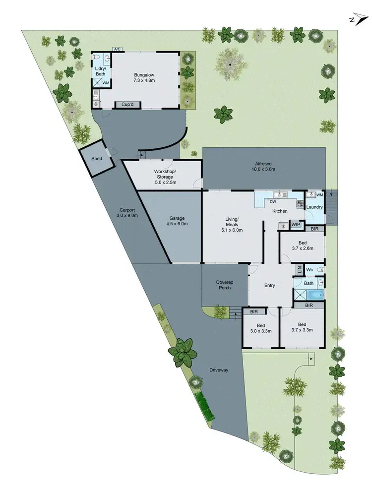 Floorplan of Homely house listing, 63 Wave Avenue, Mount Waverley VIC 3149