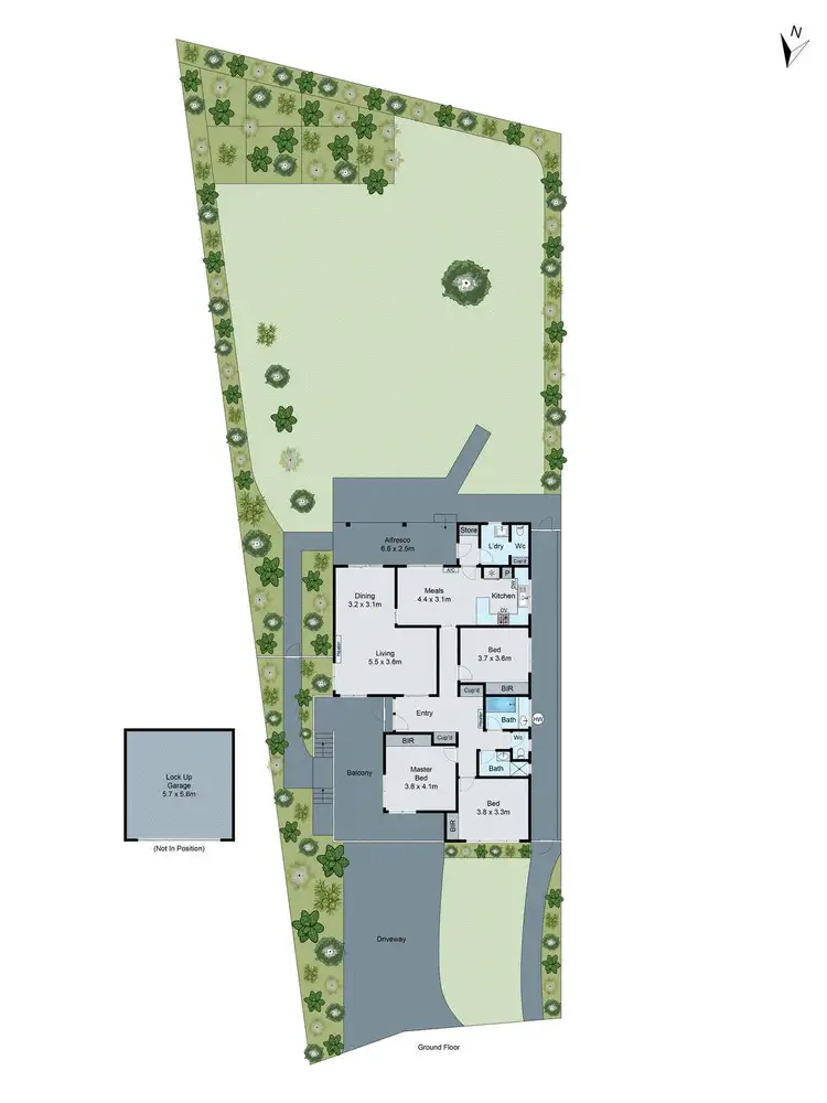 Floorplan of Homely house listing, 74 Catherine Avenue, Mount Waverley VIC 3149