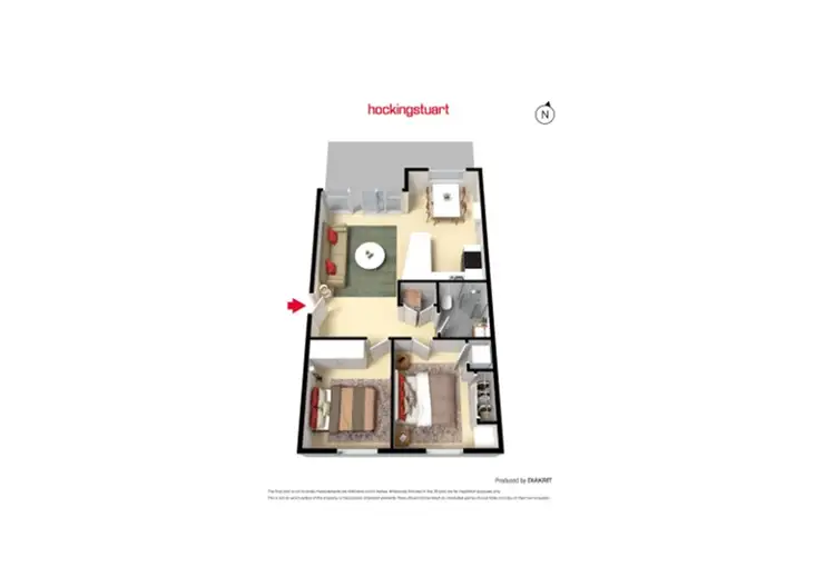 Floorplan of Homely apartment listing, 20/997 Dandenong Road, Malvern East VIC 3145