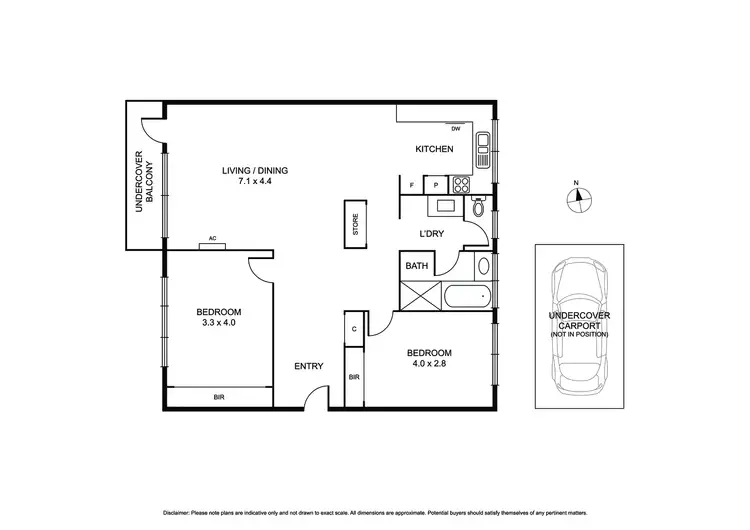 Floorplan of Homely apartment listing, 9/9 Marriott Street, Caulfield VIC 3162