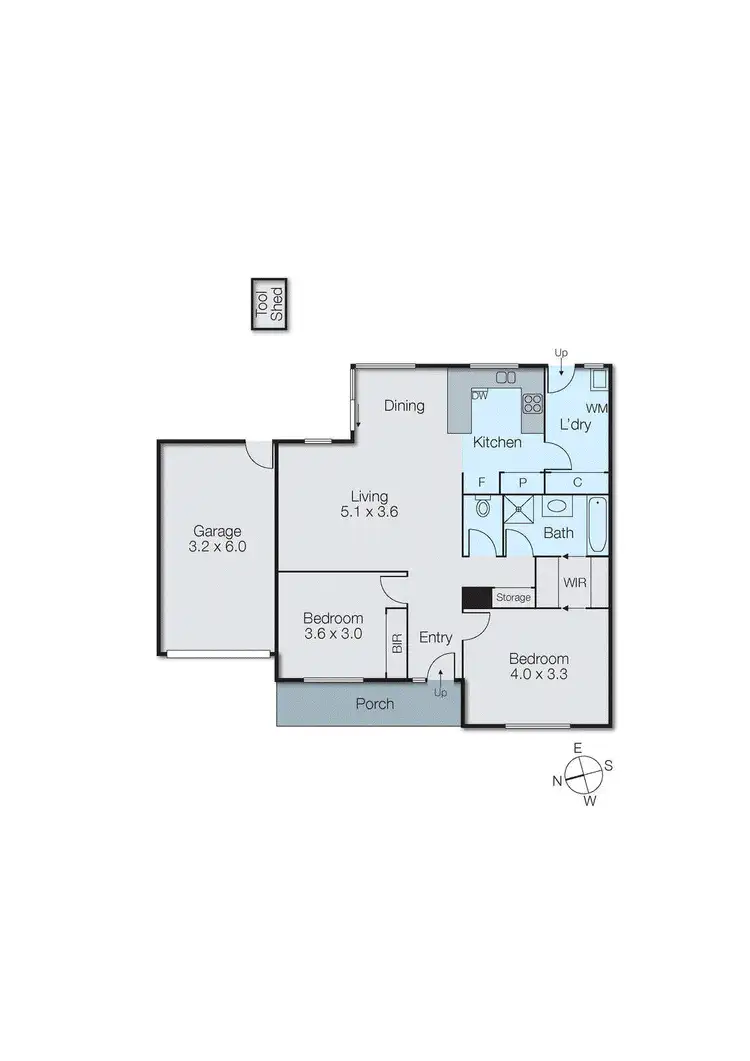 Floorplan of Homely townhouse listing, 31 Long Place, Hughesdale VIC 3166