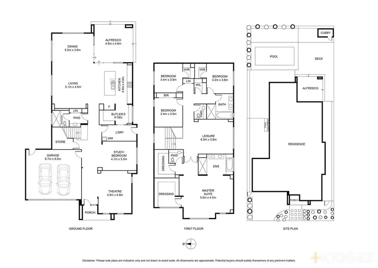 Floorplan of Homely house listing, 29 Cheviot Terrace, Ocean Grove VIC 3226