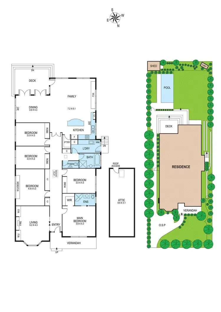 Floorplan of Homely house listing, 54 McKinnon Road, Mckinnon VIC 3204