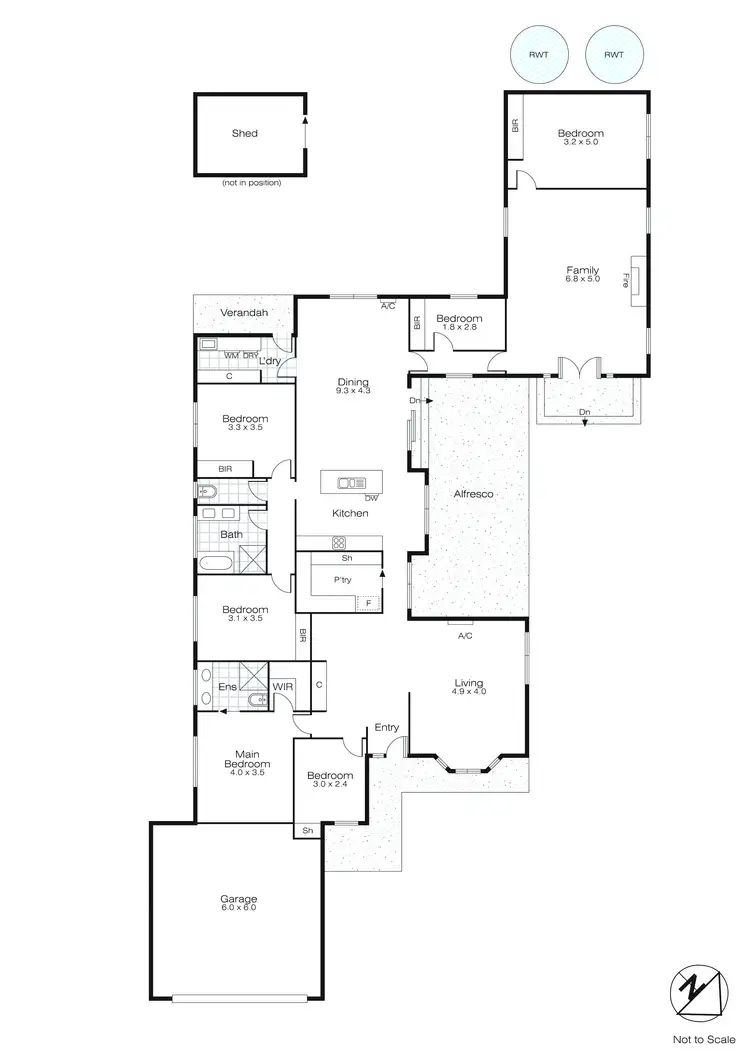 Floorplan of Homely house listing, 11 Kildare Court, Invermay Park VIC 3350