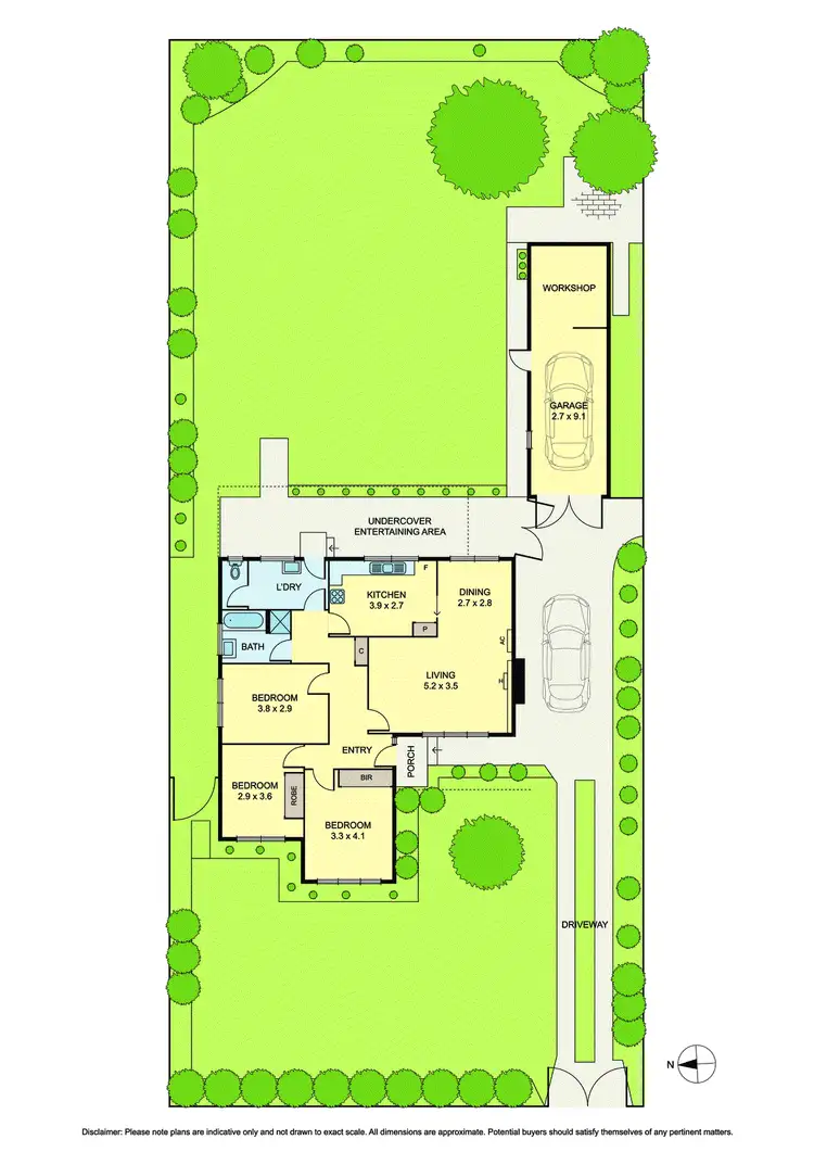 Floorplan of Homely house listing, 5 McKeon Road, Mitcham VIC 3132