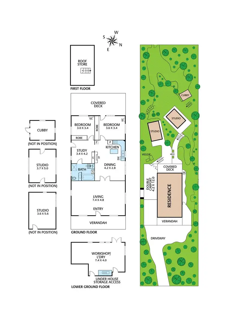Floorplan of Homely house listing, 164 Research Warrandyte Road, North Warrandyte VIC 3113