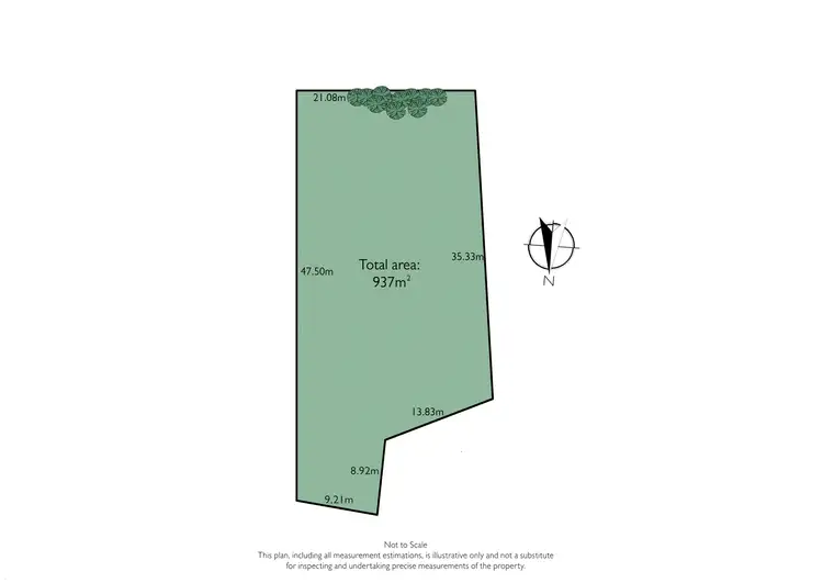 Floorplan of Homely land listing, 46 The Ridge Road, Fingal VIC 3939