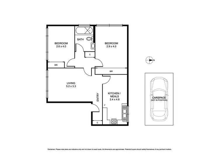 Floorplan of Homely apartment listing, 6/7 Mulgrave Street, Elsternwick VIC 3185