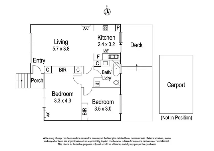 Floorplan of Homely unit listing, 4/11 Kenilworth Parade, Ivanhoe VIC 3079