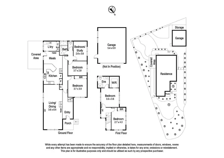 Floorplan of Homely house listing, 4 Roderick Close, Viewbank VIC 3084