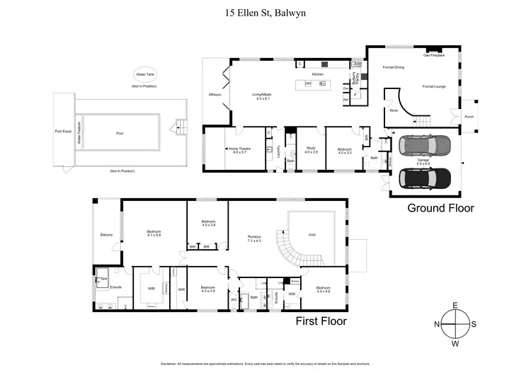 Floorplan of Homely house listing, 15 Ellen Street, Balwyn VIC 3103