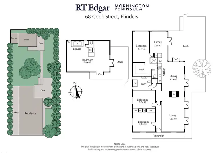 Floorplan of Homely house listing, 68 Cook Street, Flinders VIC 3929