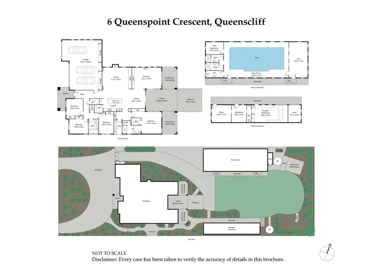Floorplan of Homely house listing, 6 Queenspoint Crescent, Queenscliff VIC 3225