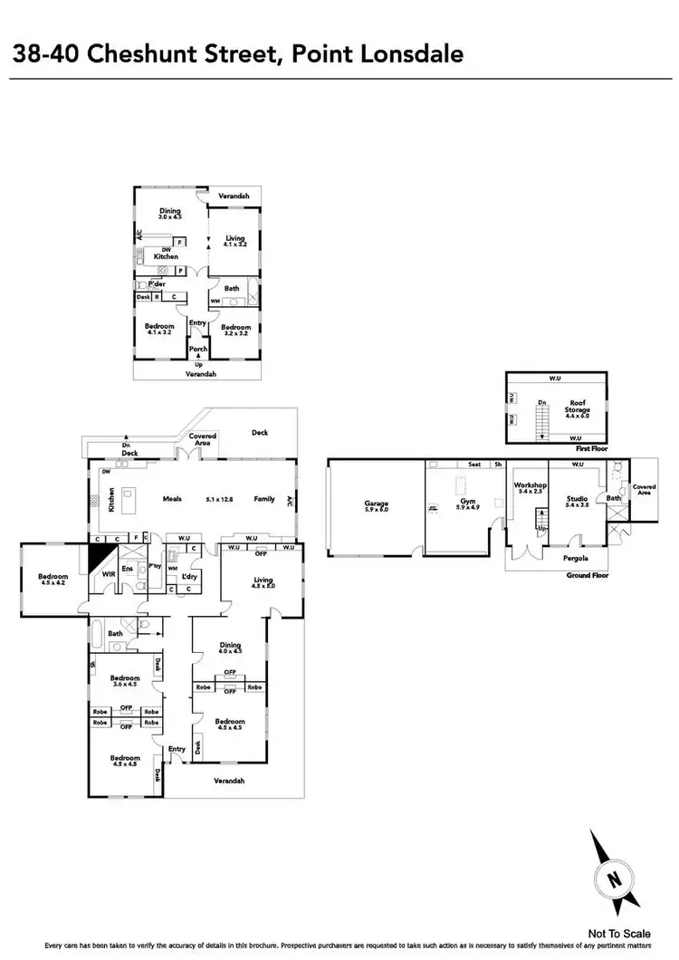Floorplan of Homely house listing, 38-40 Cheshunt Street, Point Lonsdale VIC 3225