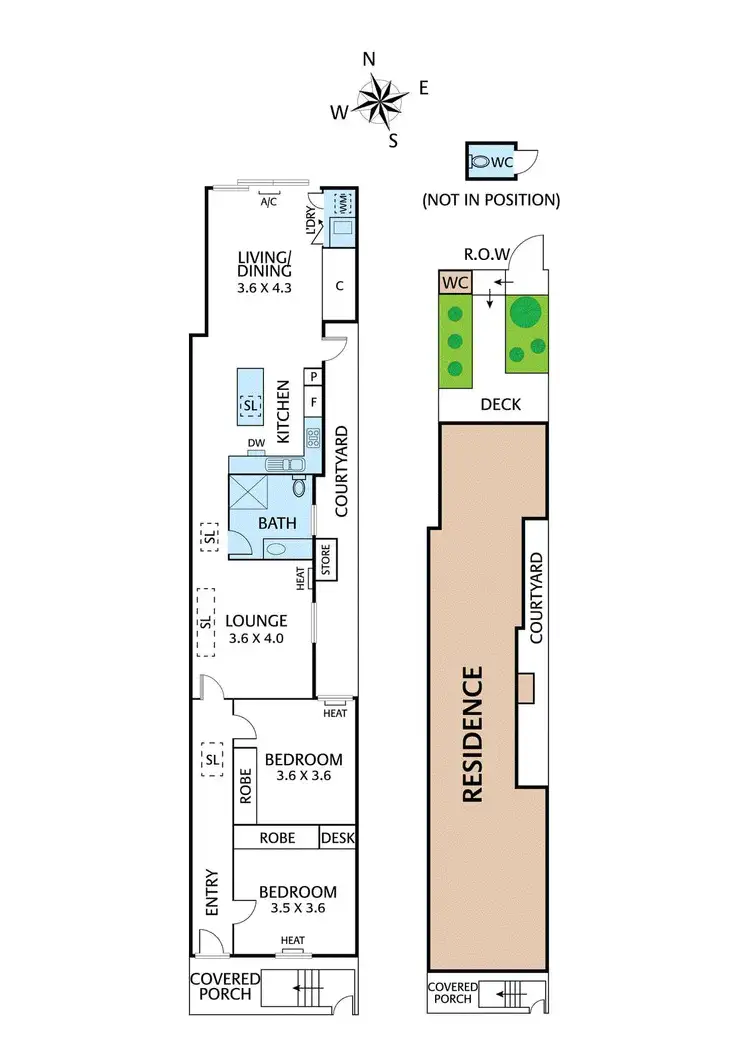 Floorplan of Homely house listing, 71 Stewart Street, Brunswick VIC 3056