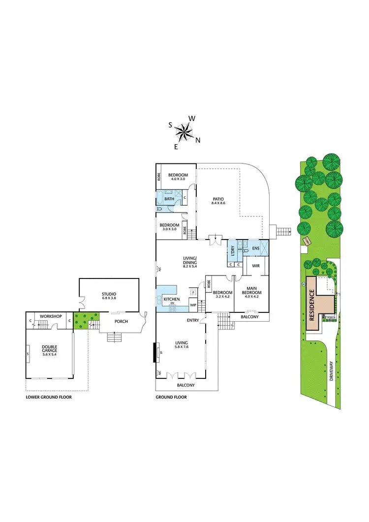 Floorplan of Homely house listing, 25 Dingley Dell Road, North Warrandyte VIC 3113