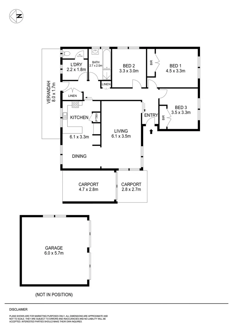 Floorplan of Homely house listing, 52 Webbcona Parade, Wendouree VIC 3355