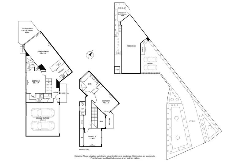 Floorplan of Homely townhouse listing, 97 Union Street, Brighton East VIC 3187