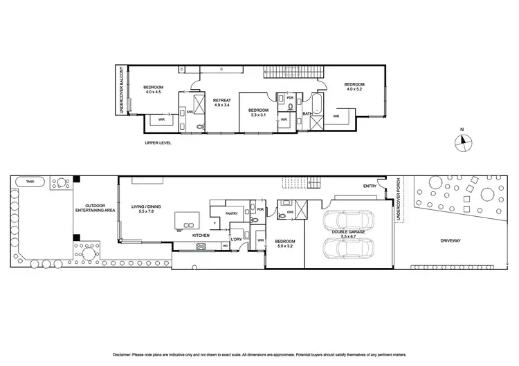 Floorplan of Homely townhouse listing, 175b Bambra Road, Caulfield VIC 3162